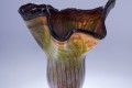 Chocolate Blown Glass Vessel