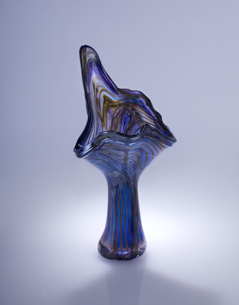 Cobalt Hand Blown Glass