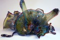 Ocean Flowers Glass Sculpture