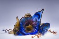 Sapphire Glass Flowers