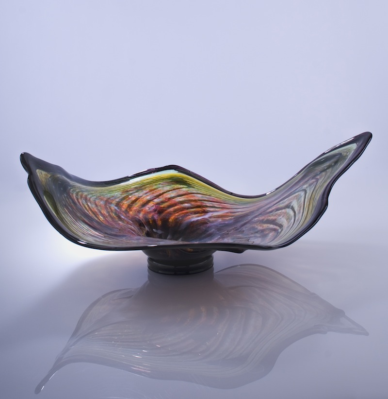 Sting Ray Glass Sculpture