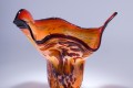 Scarlet Blown Glass Vessel